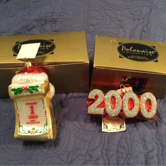 Collectible Millenium Polonaise Glass Ornaments - Picture 2 of 5